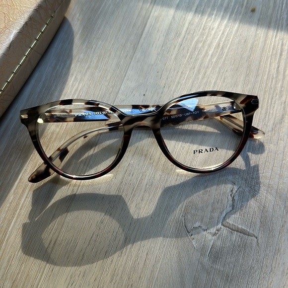 BRAND NEW PRADA JOURNAL PRESCRIPTION GLASS FRAMES Tortoise pattern - Picture 1 of 7